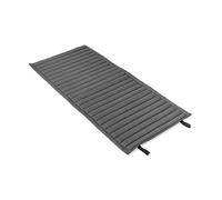 HAY Coussin de chaise longue Palissade High Quilted Anthracite. till loungefåtölj hög