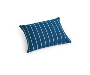 HAY Coussin Outdoor Market Blue-beige. 45x35 cm