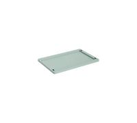 HAY Colour Crate lock plastic small Sage green