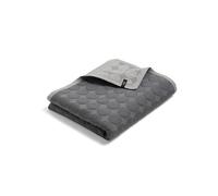 HAY Couvre-lit Mega Dot 235x245 Gris Foncé