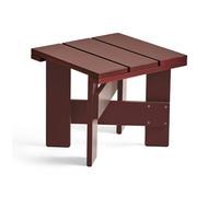 HAY Crate Low Table 45x45x40 cm pin laqué Iron red