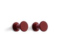 HAY Crochets Bolt Ø2.8 cm. lot de 2 Red