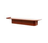 HAY Étagère murale Korpus 7 hooks L Brick red