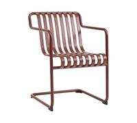 HAY Fauteuil Palissade Cantilever Dining Iron red