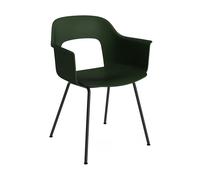 HAY Fauteuil Layout Armchair 211 Bottle green acier noirci