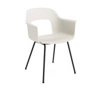 HAY Fauteuil Layout Armchair 211 Cream white acier noirci