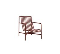 HAY Fauteuil lounge Palissade High 73 x 88 x 92 cm rouge fer