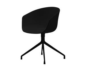 Hay - Fauteuil pivotant Noir