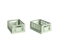 HAY HAY Colour Crate Mini 13x17 cm. lot de 2 Mint