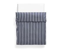 HAY Housse de couette Été 220x220 cm Bleu nuit - gris clair