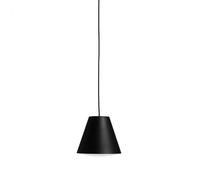 HAY Lampe à suspension Sinker S Noir LED Blanc Chaud