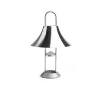 HAY Lampe de table portable Mousqueton Brushed stainless steel