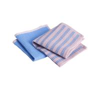 HAY Lavette Canteen 31x31 cm lot de 2 Sky blue-pink mix