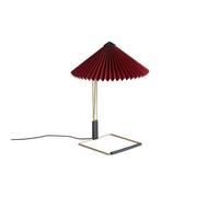 HAY Matin table Lampe à poser Ø30 cm Oxide red shade