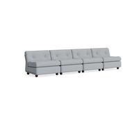 HAY Module de canapé Amanta Frost blue-naveli 723. 4-places