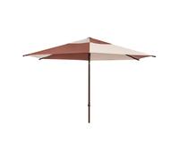 HAY Parasol Terrazza Hexagon Off-white-burgundy
