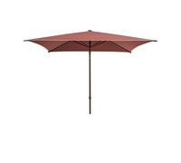 HAY Parasol Terrazza Square Off white-burgundy