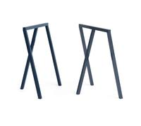 HAY Pied de cadre Loop Stand Frame 72 cm Lot de 2 Deep blue