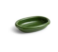HAY Plat de service ovale Barro Green. small 20x27.5 cm