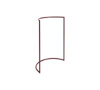 HAY Porte-manteau Colour Rack c-shape 112x150 cm Maroon red