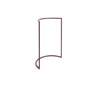 HAY Porte-vêtements Color C-Shape Marron Rouge