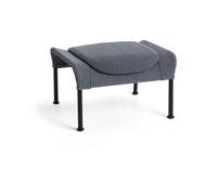 HAY Pouf O2 Ottoman Soft grey acier noirci