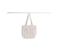 HAY Sac en tissu Outdoor Market Beige-bleu. moyen