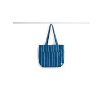 HAY Sac en tissu Outdoor Market Blue-beige. moyen