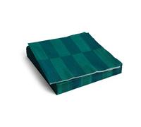 HAY Serviette Pattern Dinner 40x40 cm. Lot de 20 Dinner green-dark green