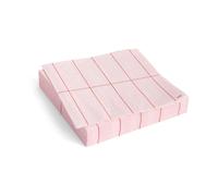 HAY Serviette Pattern Lunch 33x33 cm. Lot de 20 Light pink-red grid