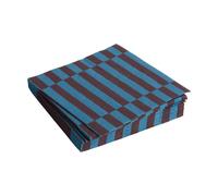 HAY Serviette Pattern Lunch Stripe 33x33 cm Lot de 20 Anthracite-bordeaux pillar