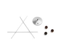 HAY Suspension plafond pour 3 lampes Nelson Bubble Fixture Fixation pour 3 Bubble