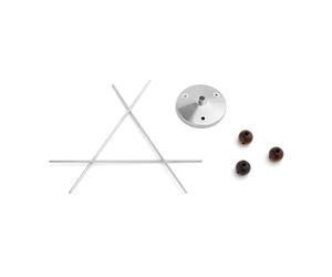 HAY Suspension plafond pour 3 lampes Nelson Bubble Fixture Fixation pour 3 Bubble