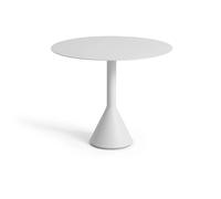 HAY Table à café ronde Palissade Cone Sky grey. Ø90 cm