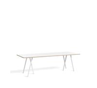 HAY Table à manger Loop Stand White laminate-white. 250 cm