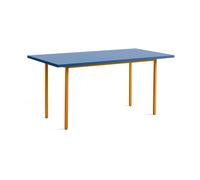 HAY Table à manger Two-Colour 82x160 cm Ochre-blue