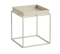 HAY Table à plateau Tray Table medium Warm beige. 30x30x34 cm