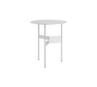 HAY Table d'appoint Shim coffee table Ø45 cm Silver grey