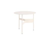HAY Table d'appoint Shim coffee table Ø54 cm Eggshell