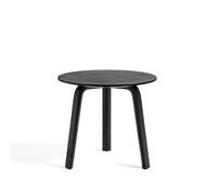 HAY Table basse Bella Black oak. Ø45x39 cm