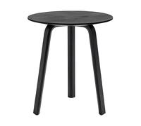 HAY Table basse Bella Black oak. Ø45x49 cm