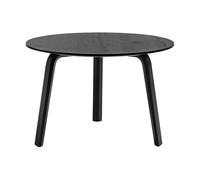 HAY Table basse Bella Black oak. Ø60x39 cm