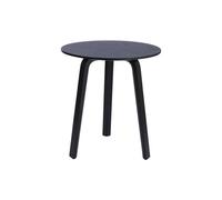 HAY Table basse Bella Black oak. Ø45x49 cm