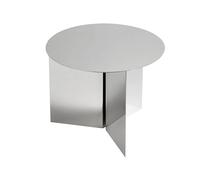 HAY Table basse Slit Polished stainless steel