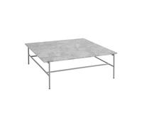 HAY Table d'appoint basse Rebar - gris fossil - 80 x 84