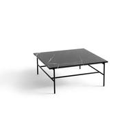 HAY Table d'appoint basse Rebar - noir - 80 x 84