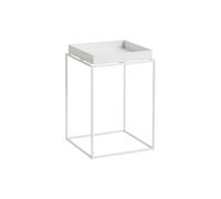HAY Table à plateau Tray Table medium White. 30x30x44 cm