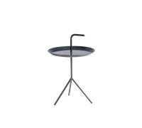 HAY Table d'appoint DLM H 58 x Ø 38 cm Haute brillance Bleu foncé