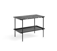 Table d'appoint/table basse rectangulaire en fer forgé, noir/marbre noir Hay OFFRE SPECIALE - 5710441254799