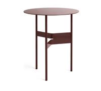 HAY Table d'appoint Shim coffee table Ø45 cm Bordeaux